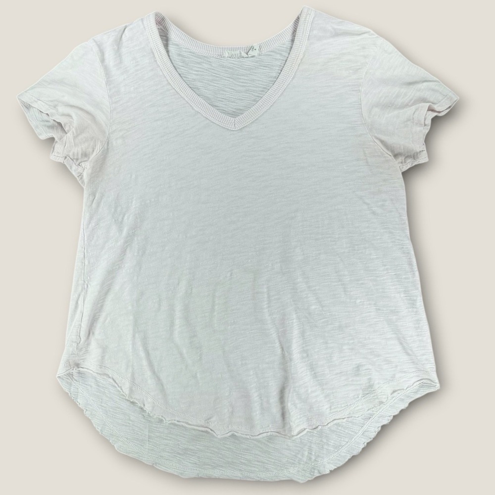 Wilt pale pink V-Neck Short Sleeve Tee